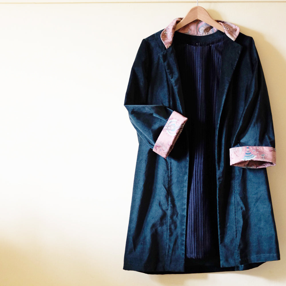 Silk Velvet Blazer Made in Italy