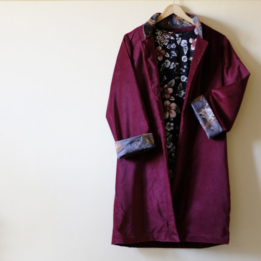 Silk Velvet Blazer Made in Italy