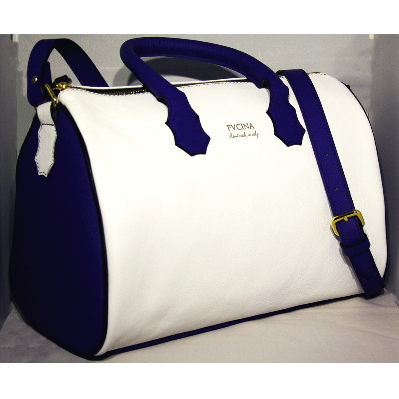 Fine Leather Made In Italy Handbag Bauletto