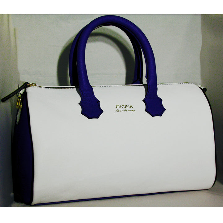 Fine Leather Made In Italy Handbag Bauletto