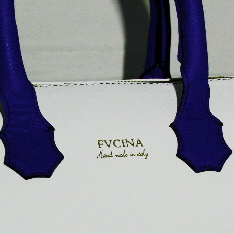 Fine Leather Made In Italy Handbag Bauletto