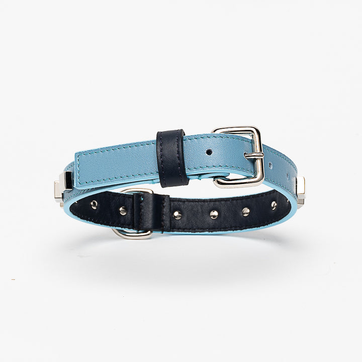 Light Blue Bicolor Collar