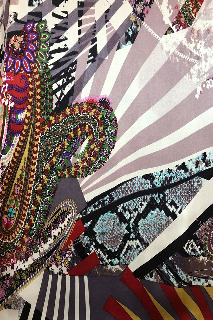 Sensual and elegant Silk Kimono handmade Italian Design