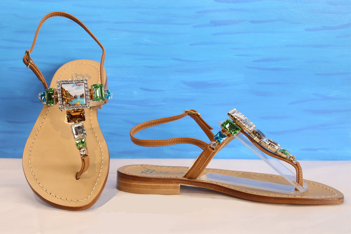 Ariels Vibes Faraglioni Capri Sandals
