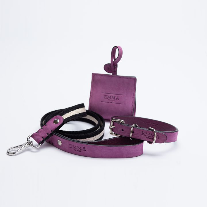 Nubuck Fucsia Collar