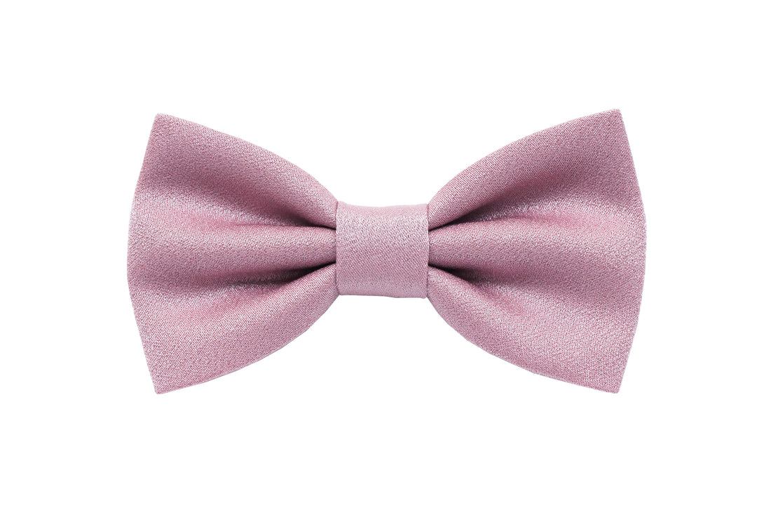 Italian Handmade Bow Tie Dusty Rose