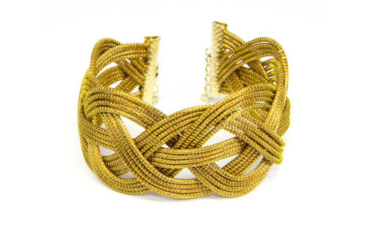 Vegetable Gold Binario Bracelet