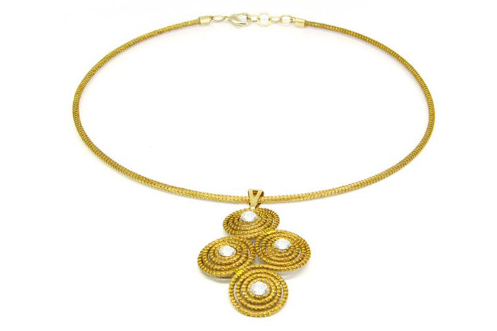 Vegetable Gold Iside Necklace