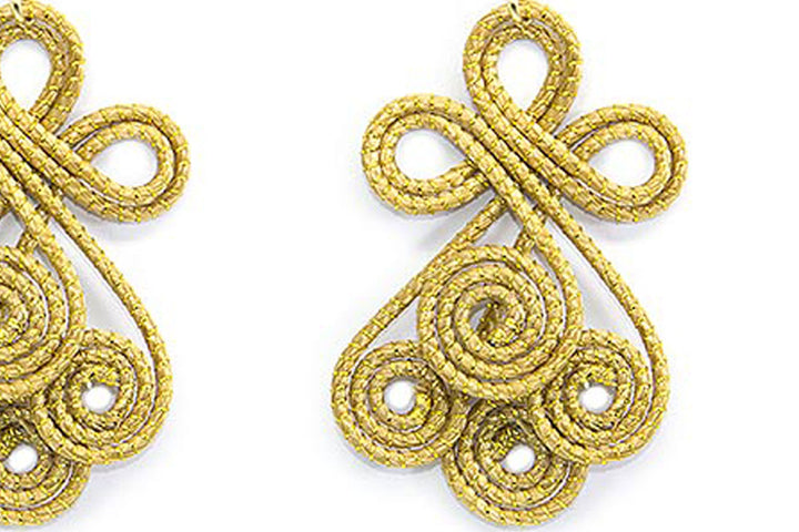 Vegetable Gold Arpeggio Earrings