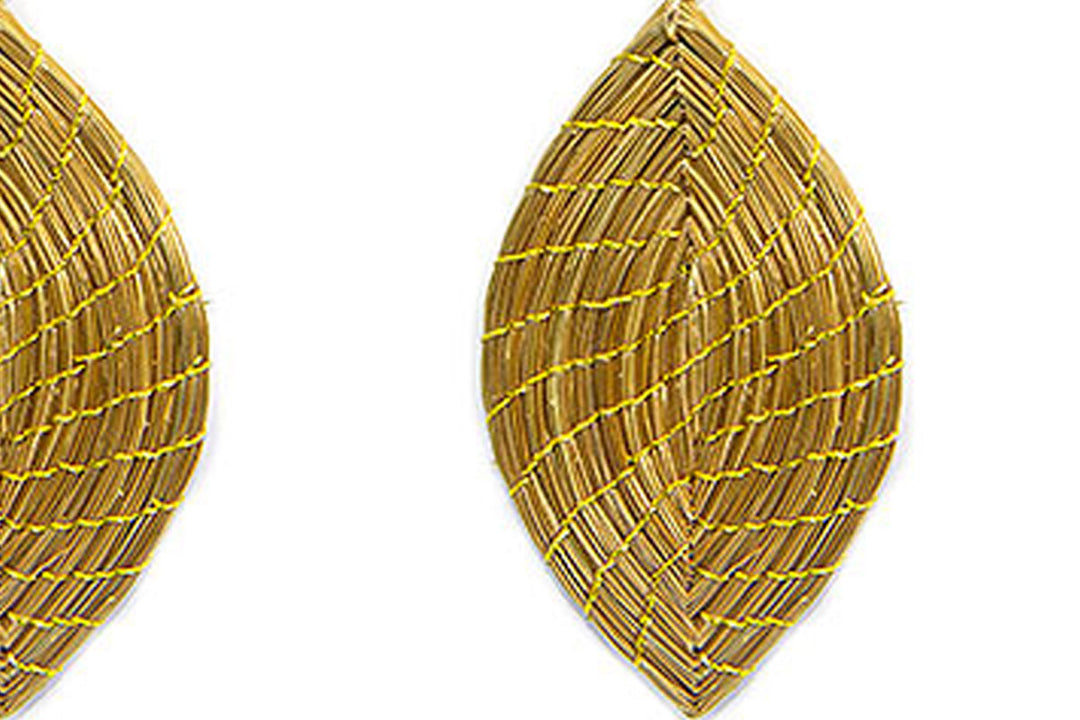 Vegetable Gold Foglia Earrings