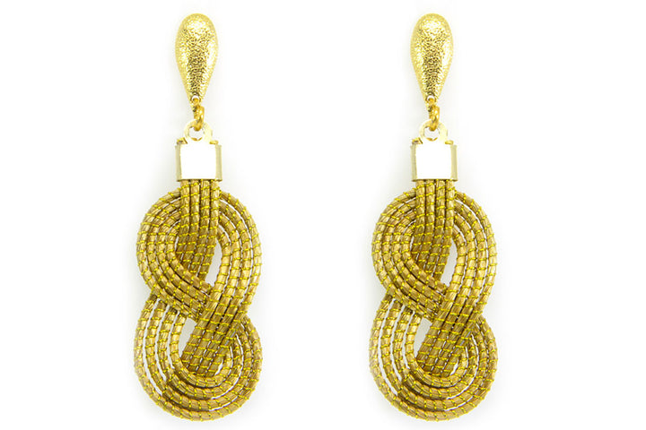 Vegetable Gold Nodo Earrings