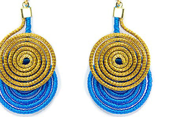 Vegetable Gold Solari Earrings