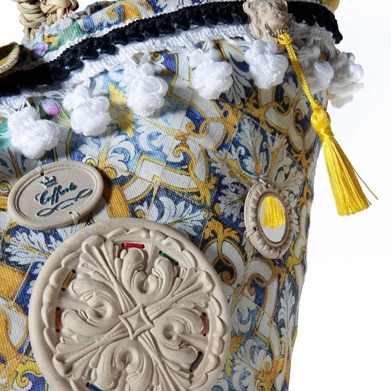 detail of a bag