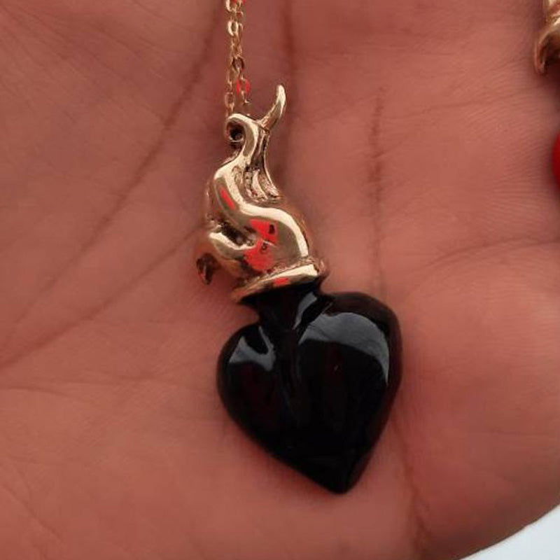 Heart charm jewelry valentine