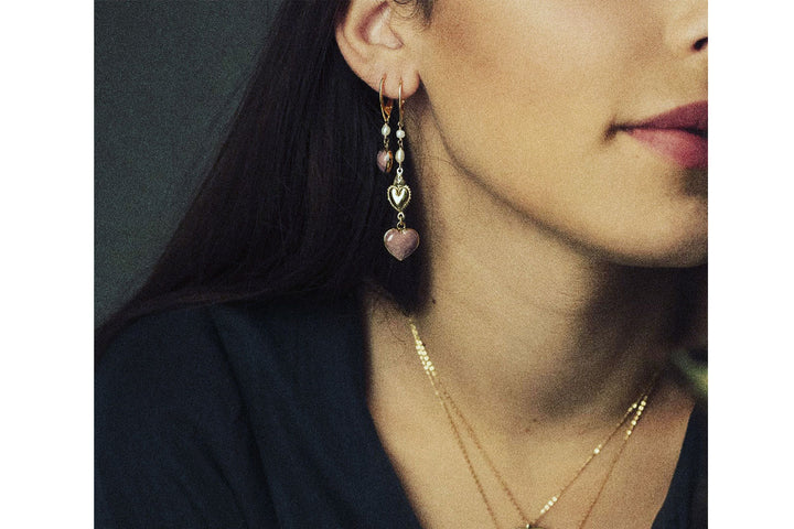 Hearts earrings