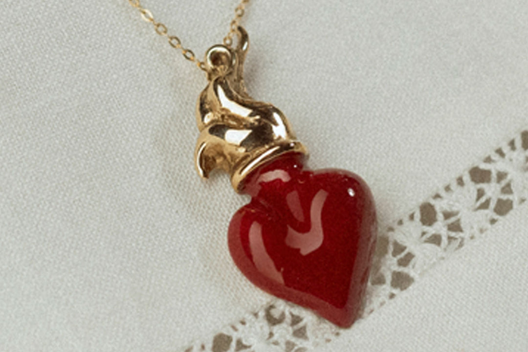 Heart charm jewelry