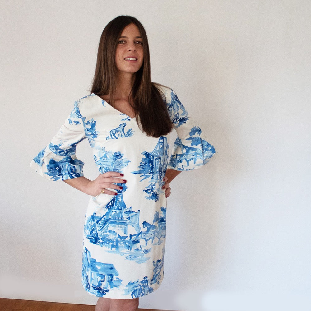 Tintoretto White and Blue Dress S Tintoretto White and Blue Dress S