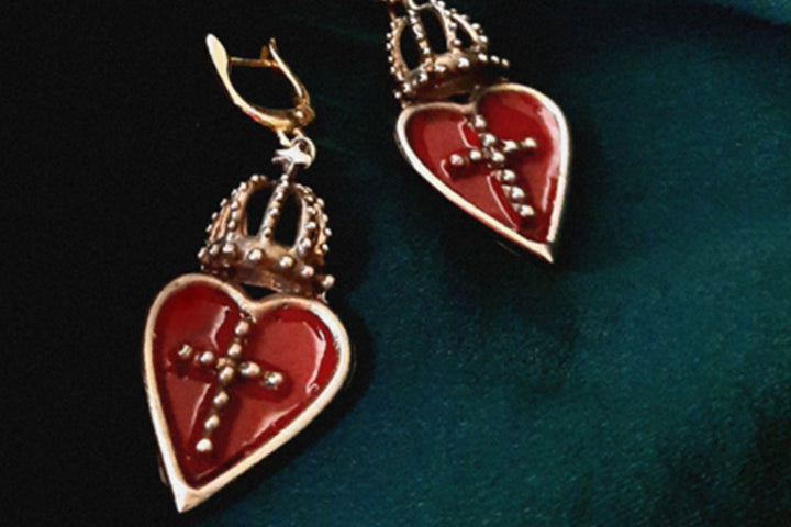 Love Heart earrings 
