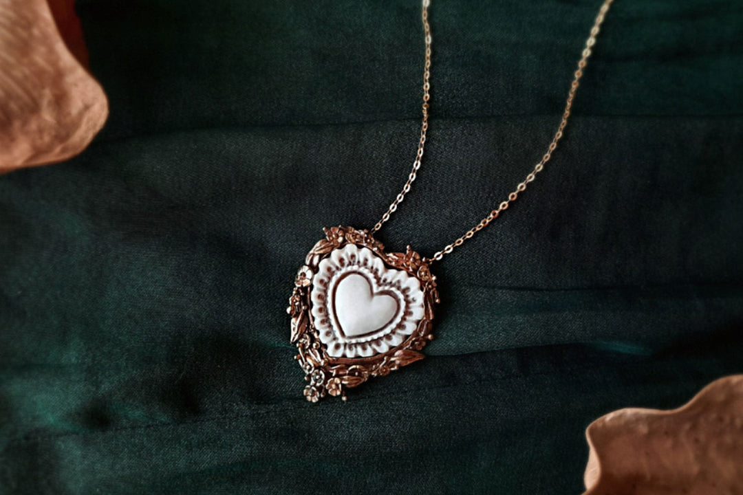 Cameo Heart necklace
