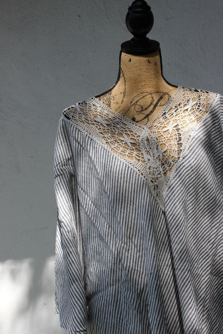 Pure Linen Kaftan Dress