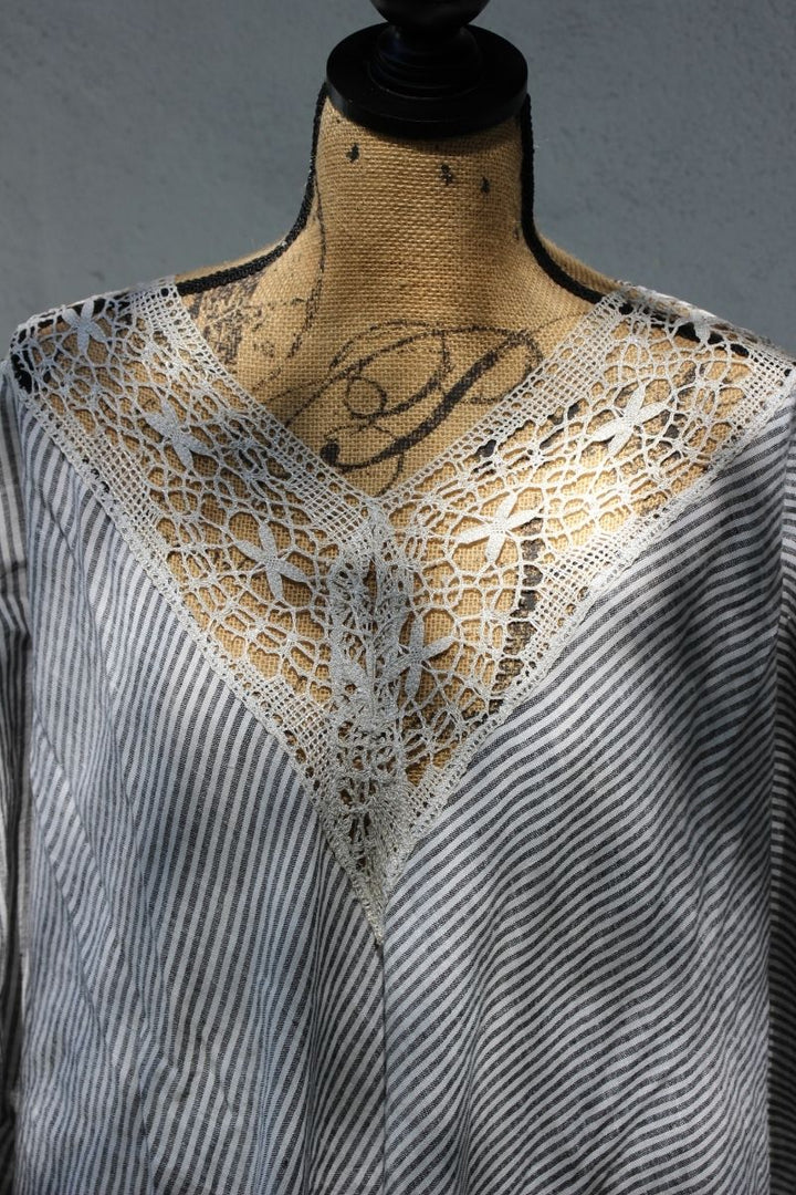 Pure Linen Kaftan Dress