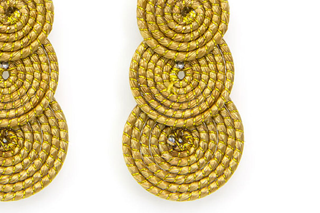 Vegetable Gold Nefertari Earrings